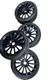 Jantes En Alliage 18 Pouces Style Turbine Mercedes Classe A B C E W204 W205 W206 W213 W214