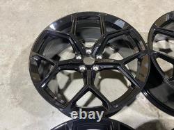 Jantes en alliage 20 X4 2023 RS6 RS7 Style Noir Brillant Audi A4 A5 A6 A7 A8 5x112