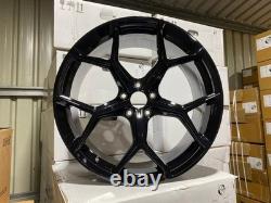 Jantes en alliage 20 X4 2023 RS6 RS7 Style Noir Brillant Audi A4 A5 A6 A7 A8 5x112
