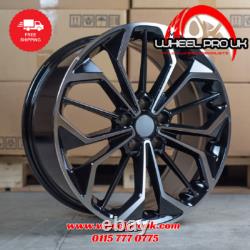 Jantes en alliage 4 x 19 Ford ST 4 Style Noires / Polies compatibles avec Ford Mondeo (5x108)