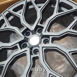 Jantes en alliage 4x 20'' 5x120 adaptées aux BMW Série 3 4 5 VW T5 T6 Jantes grises Style 8.5j