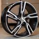 Jantes En Alliage 5 R Style 20 Pouces Noires Mf X4 5x108 Pour Volvo Ex30 Xc90 Xc60 Xc40 S90