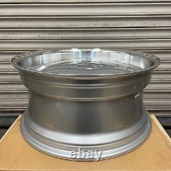 Jantes en alliage AMG Aero Monoblock 18 style Mercedes Argent 5x112 décalées