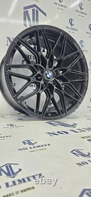 Jantes en alliage BMW 19 1000M style neuves 5x120 décalées noir brillant
