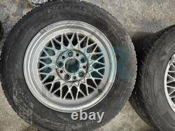 Jantes en alliage BMW E34 Style 5 Fundo 15 avec enjoliveurs 1179774