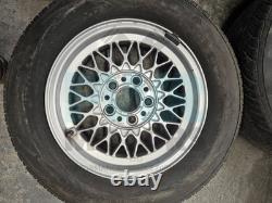 Jantes en alliage BMW E34 Style 5 Fundo 15 avec enjoliveurs 1179774