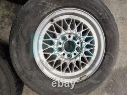 Jantes en alliage BMW E34 Style 5 Fundo 15 avec enjoliveurs 1179774