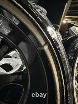 Jantes en alliage BMW E60 E46 Style 124 18 avec pneus 5x120 8j avant et 9j arrière OEM