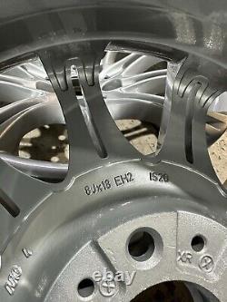 Jantes en alliage BMW MV2 de style 135M 18 pouces rénovées OEM argentées
