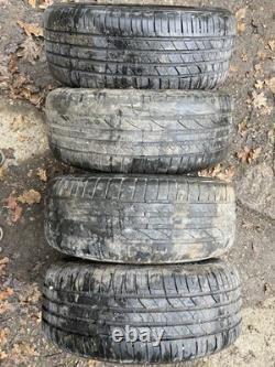 Jantes en alliage BMW Style 15 16 Pneus Rares E38 E30 E36 E21 E28 5x120 OEM 16x7.5j