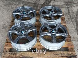 Jantes en alliage Bmw E82 Style 371 Grises 7jx17 Et47 6795561