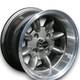 Jantes En Alliage Minilite Style Anthracite Pour Ford Capri Mk3 6x13 Et 16