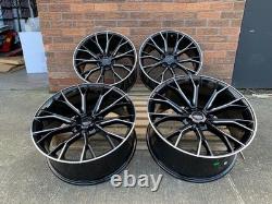 Jantes en alliage Pol Noir 669m style RF8 20 pouces adaptées aux BMW 5 6 7 8 Série X3 X4 5X112