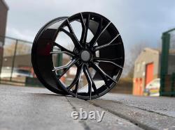 Jantes en alliage Pol Noir 669m style RF8 20 pouces adaptées aux BMW 5 6 7 8 Série X3 X4 5X112