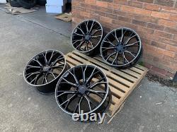 Jantes en alliage Pol Noir 669m style RF8 20 pouces adaptées aux BMW 5 6 7 8 Série X3 X4 5X112