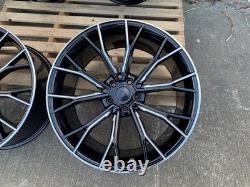 Jantes en alliage Pol Noir 669m style RF8 20 pouces adaptées aux BMW 5 6 7 8 Série X3 X4 5X112