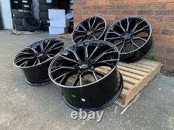 Jantes en alliage Pol Noir 669m style RF8 20 pouces adaptées aux BMW 5 6 7 8 Série X3 X4 5X112