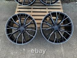 Jantes en alliage Pol Noir 669m style RF8 20 pouces adaptées aux BMW 5 6 7 8 Série X3 X4 5X112