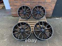 Jantes en alliage Pol Noir 669m style RF8 20 pouces adaptées aux BMW 5 6 7 8 Série X3 X4 5X112