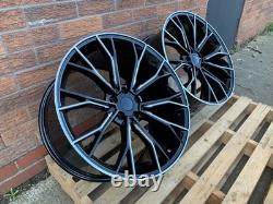 Jantes en alliage Pol Noir 669m style RF8 20 pouces adaptées aux BMW 5 6 7 8 Série X3 X4 5X112