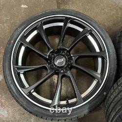 Jantes en alliage Satin Black de style Audi A3 S3 19 pouces avec pneus 235/35/19 en exposition