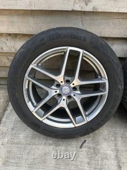 Jantes en alliage Star-Style AMG Line de la Classe GLC de Mercedes avec pneus de 19 pouces OEM