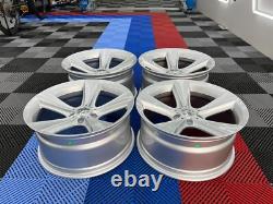 Jantes en alliage Style 19 128 10 arrière avec pneus BMW E60 E61 Série 5 Grande concave