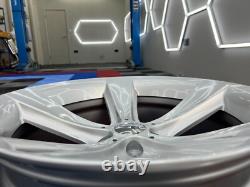 Jantes en alliage Style 19 128 10 arrière avec pneus BMW E60 E61 Série 5 Grande concave