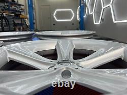 Jantes en alliage Style 19 128 10 arrière avec pneus BMW E60 E61 Série 5 Grande concave
