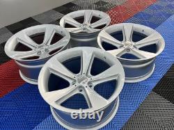 Jantes en alliage Style 19 128 10 arrière avec pneus BMW E60 E61 Série 5 Grande concave