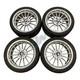 Jantes En Alliage Style 32 Pour Bmw Série 3 E46 Ensemble De Roues 8j 8.5j 17 1095340