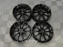 Jantes en alliage Wamenau Style Gloss Black 18 2025 pour Golf R, compatibles avec Volkswagen MK7 MK98