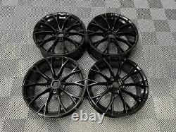 Jantes en alliage Wamenau Style Gloss Black 18 2025 pour Golf R, compatibles avec Volkswagen MK7 MK98