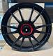 Jantes En Alliage X4 18 Oz Ultraleggra Style Vw Golf Caddy Seat Noir Brillant 5x112