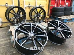Jantes en alliage X4 18 Style Golf R VW Golf Caddy Seat Noires 5x112