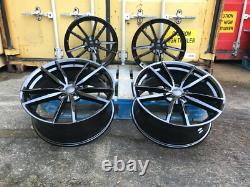 Jantes en alliage X4 18 Style Golf R VW Golf Caddy Seat Noires 5x112