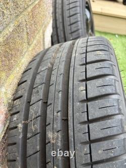 Jantes en alliage au style Porsche Carrera Sport Vt 15 pouces 4x100 et pneus Michelin PS3