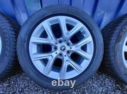 Jantes en alliage d'hiver BMW 17 pouces style 574 d'origine X1 X2 séries F39 F48 F49 U11