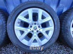 Jantes en alliage d'hiver BMW 17 pouces style 574 d'origine X1 X2 séries F39 F48 F49 U11