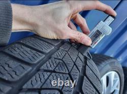 Jantes en alliage d'hiver BMW 17 pouces style 574 d'origine X1 X2 séries F39 F48 F49 U11