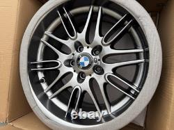 Jantes en alliage d'origine BMW style 65, décalées, entièrement restaurées