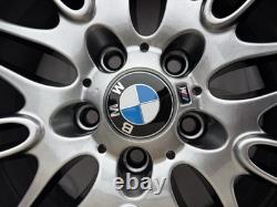 Jantes en alliage d'origine BMW style 65, décalées, entièrement restaurées