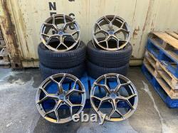 Jantes en alliage de style 18 RS5 + pneus s'adaptent aux AUDI A3 A4 A6 TT GOLF CADDY CUPRA GM BRZ