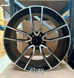 Jantes en alliage de style 329 8.5/9.5 pour Mercedes Classe C E S Noir MF x4 20 E53