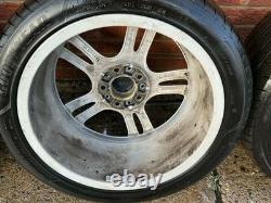 Jantes en alliage de style 400m pour BMW Série 3 F30 F31'18' avec pneus