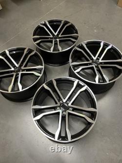 Jantes en alliage de style Audi SQ8 SQ5 de 20'' adaptées pour A4 A5 A6 A7 A8 Q3 Q5 S3 S4 S5 S6 S7 S8