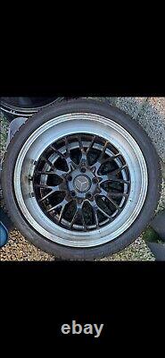 Jantes en alliage de style BBS Mercedes Benz de 18 pouces avec pneus