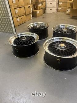 Jantes en alliage de style BBS RS de 19'' adaptées pour Mercedes Classe C E, BMW W205 W206 W212 W213