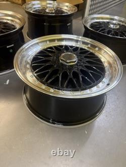 Jantes en alliage de style BBS RS de 19'' adaptées pour Mercedes Classe C E, BMW W205 W206 W212 W213