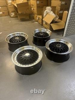 Jantes en alliage de style BBS RS de 19'' adaptées pour Mercedes Classe C E, BMW W205 W206 W212 W213